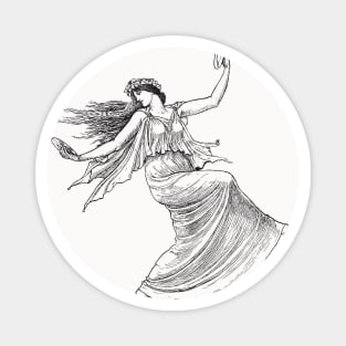 Dancing Nymph (Nymphe Danseuse) (1895) Magnet